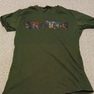 Green Graphic Men's T-Shirt